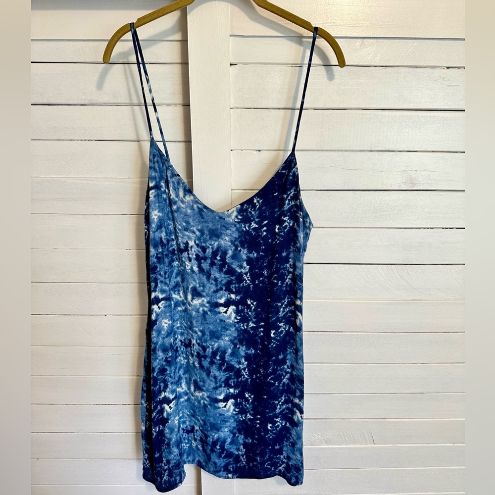 Reformation Seville Tie Dye Mini Dress